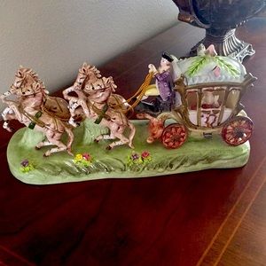 Vintage Cinderella in Carriage